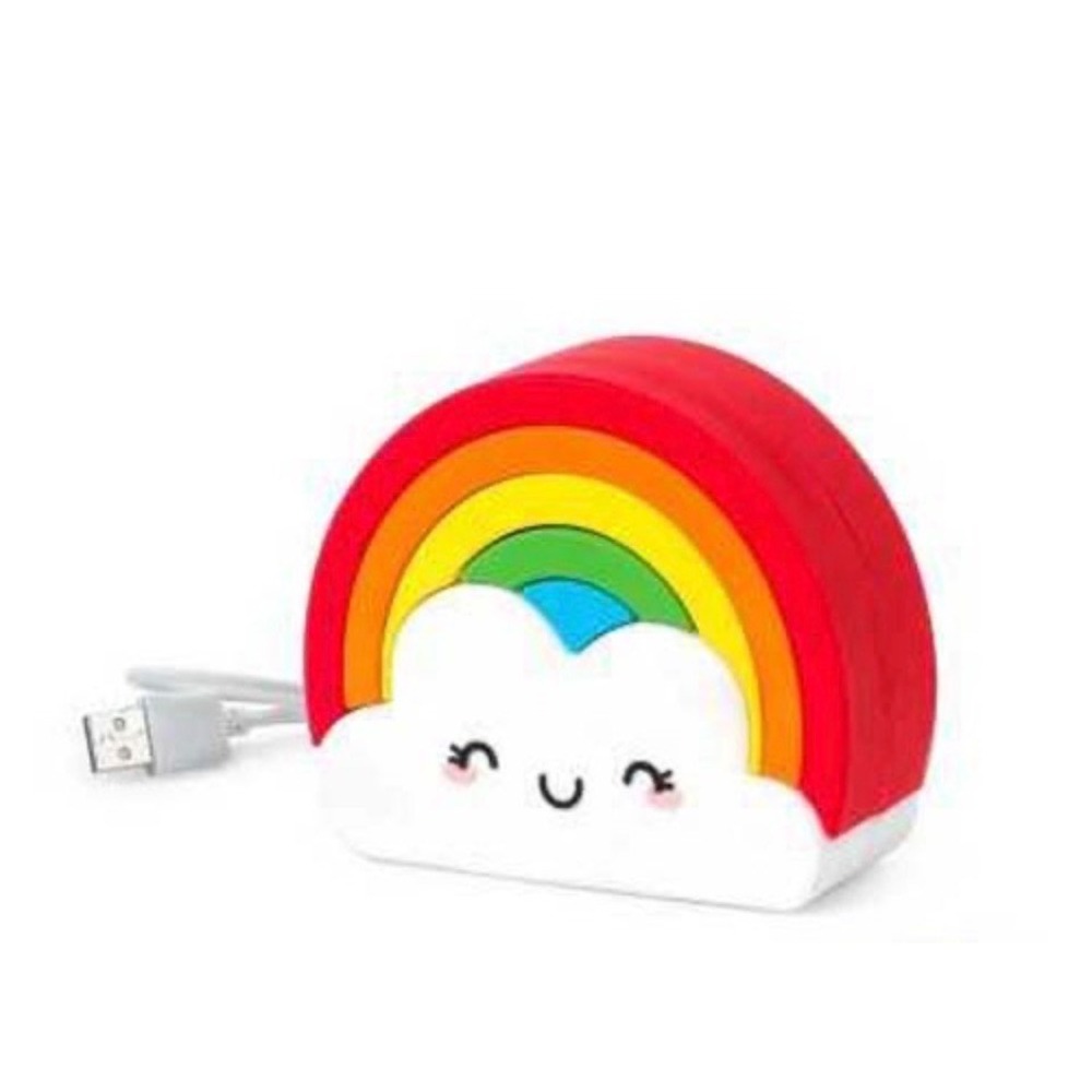 Rainbow Cloud Wireless Speaker Rechargeable 2W New Kawaii Pride Kidcore Portable